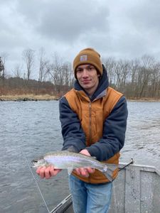 A person fishing in New York