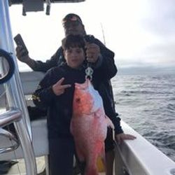 A couple enjoying a fishing trip in Port Orange