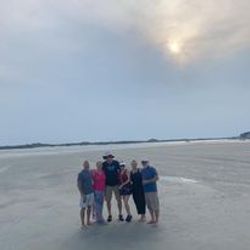 Picturesque scene of fishing at Port Orange