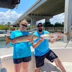 Angler with big fish in Florida