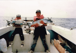 Chinook Salmon Caught in North Carolina