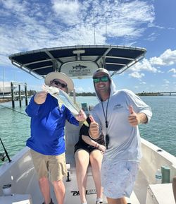 Three people fishing at Sarasota