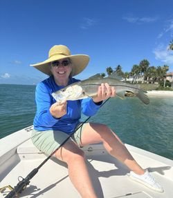 Catch of the day! Snook fish caught in Sarasota