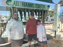 Three people fishing in FL