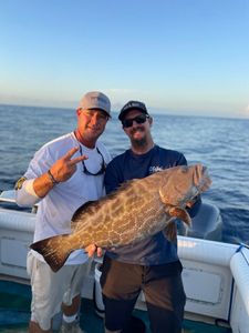 Two people fishing in Key Largo