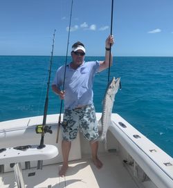 A lone angler fishing in Florida