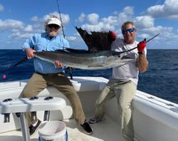 One Atlantic Sailfish caught in Palm Beach