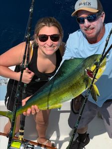 Two people fishing in FL