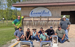 9 people enjoying fishing in Linwood