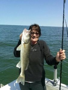 Lone angler fishing in Linwood