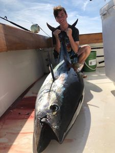 Angler fishing in Freeport