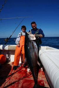Fishing in Freeport with two people