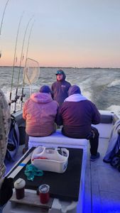Rods bent, smiles up