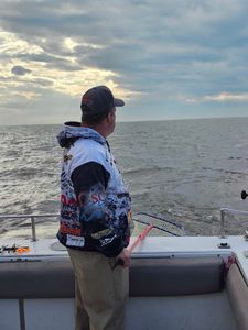 Fishing scene at Port Clinton