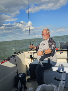 Angler fishing in Ohio