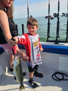 Walleye caught during fishing trip in Port Clinton OH