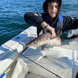 Angler holding a 19-inch fish in NJ