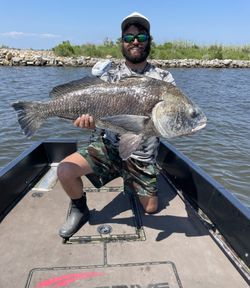 Angler holding large fish in Florida