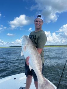 All smiles sharing our best catch today!