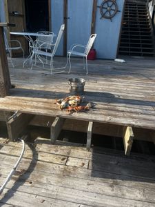 Crabbing in paradise