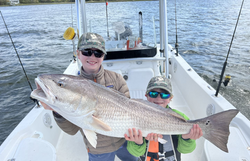 Two anglers fishing in Bluffton