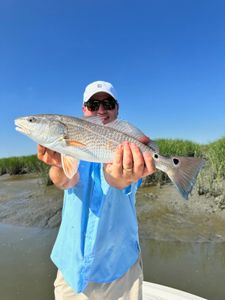 Redfish caught by angler in Bluffton