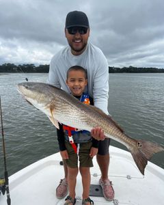 Redfish caught in Bluffton, fishing