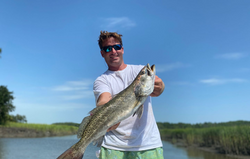 Fisherman enjoying a great day of fishing in SC