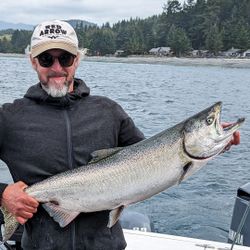Catch of the day: stunning Vancouver Island salmon
