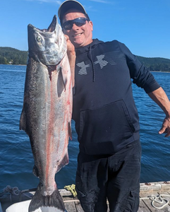 Chinook salmon caught in BC