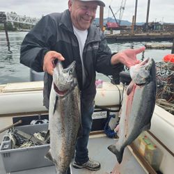 2 Chinook Salmon caught while fishing in BC
