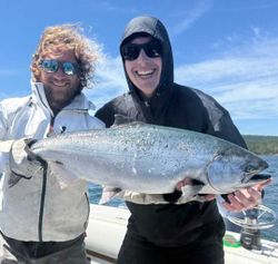 Coho salmon caught in BC