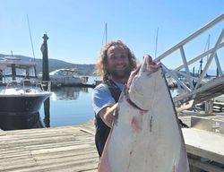Impressive Pacific halibut catch in Sooke