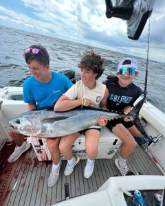 Blackfin Tuna fish caught fishing in NJ