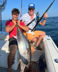 Blackfin tuna caught while fishing in Point Pleasant