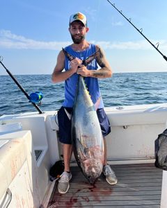 Angler fishing in NJ