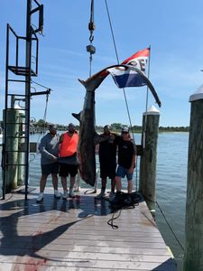 4 people fishing in Point Pleasant