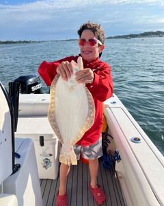 A single 23-inch fish caught while fishing in NJ