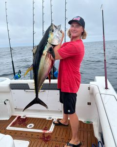 Yellowfin tuna caught while fishing in NJ