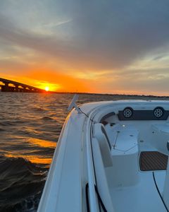 Scenic view of Point Pleasant fishing location