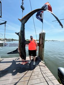 A person fishing in New Jersey