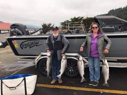 4 huge fish caught while fishing in OR