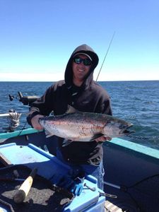 Rainbow trout caught fishing in OR