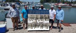 6 anglers enjoying fishing trip in OH
