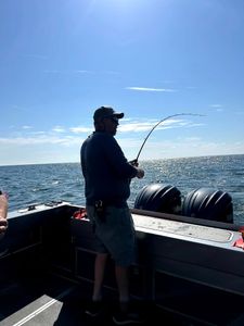 Angler fishing in OH