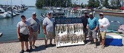 6 anglers fishing in OH
