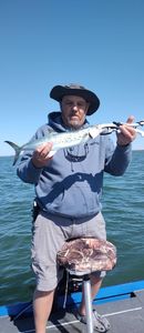 Caught a Spanish Mackerel while fishing at Lakeside Marblehead