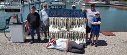 Group of 7 people fishing in Ohio