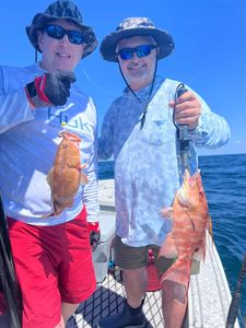 Two anglers fishing in Florida