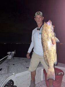 Fishing in Florida with a big 38-inch catch